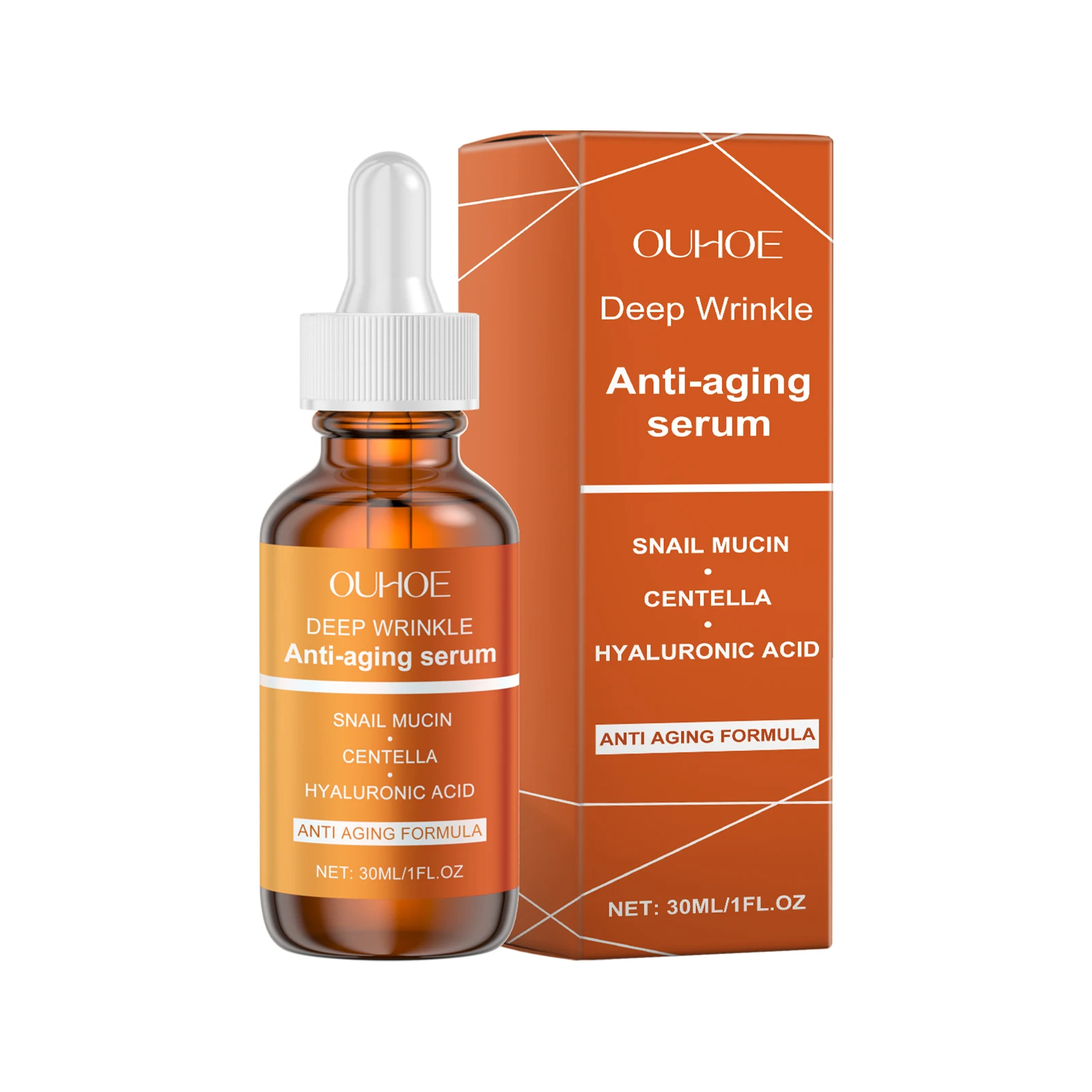 

Anti-Aging Serum - Deep Wrinkle with Centella & Hyaluronic Acid - 30ml/1 fl oz"