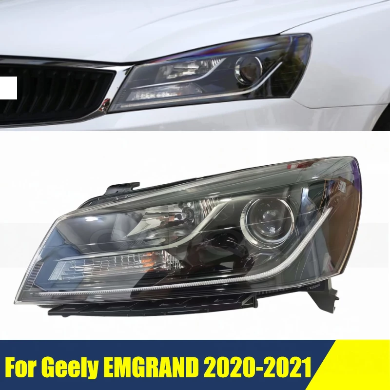 Halogen Front Bumper Headlight Headlamp For Geely EMGRAND 2020-2021 Head Light Head Lamp