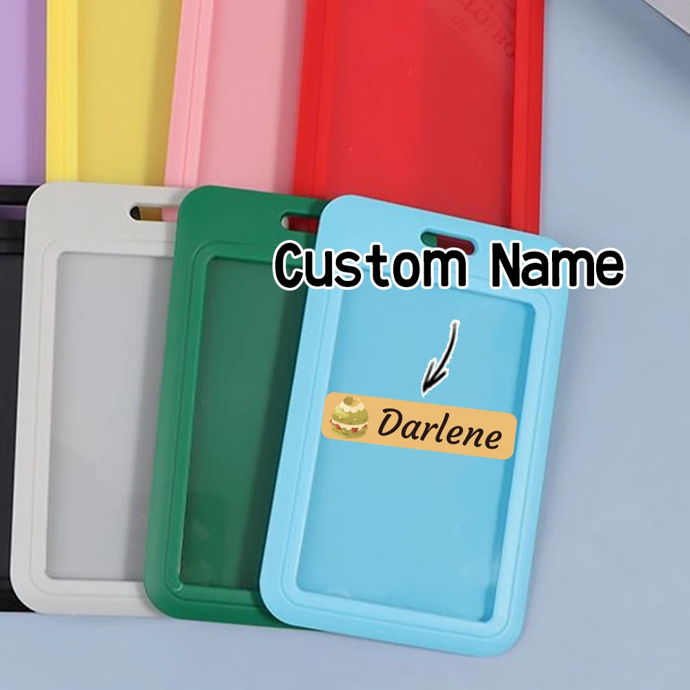 Custom cake Name Sticker,Transparent Waterproof Stickers for Kids,diy Name Labels for School Bag Bottles Box Mug Uniform view 3