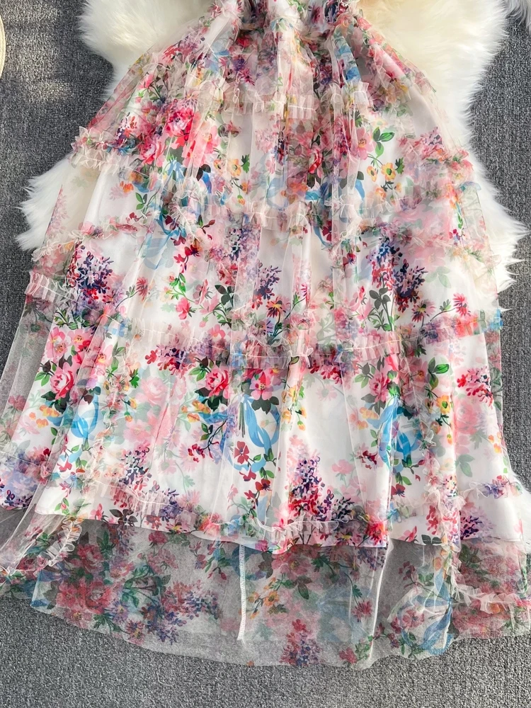 Ele ort Sve รอบ Ne A-Line Me พิมพ์ Dr Slimming เอวเอวสูงเกาหลี Sle เดินทางฤดูร้อน Dr