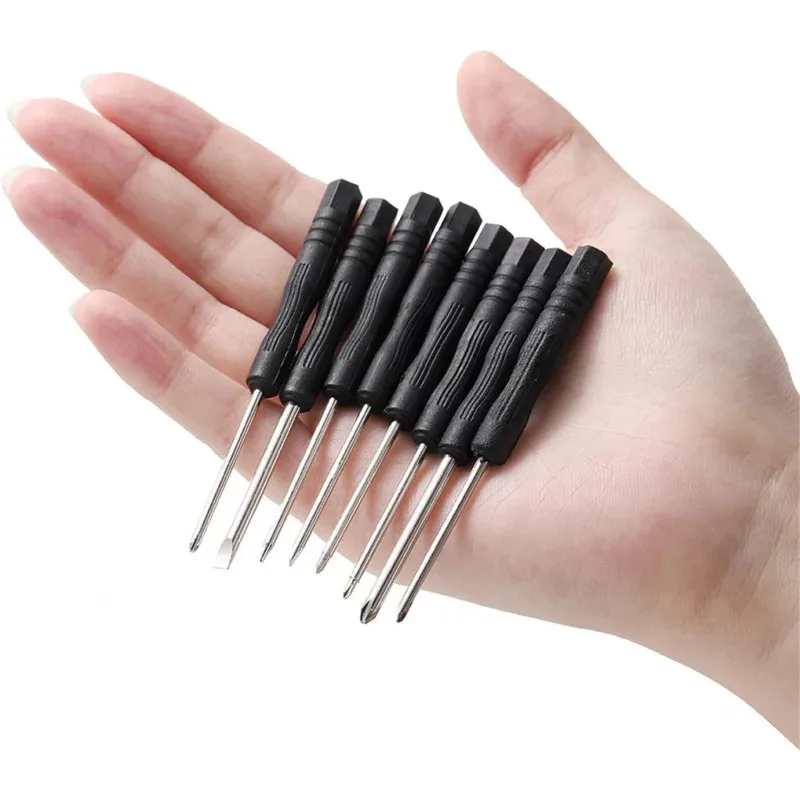 Non in magazzino. fuori stoock..Set di cacciaviti di precisione da 8 pezzi Kit di strumenti di riparazione per cacciaviti a taglio Phillips Torx Star Non-S