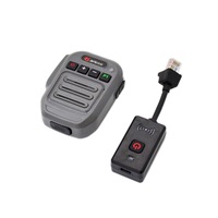 Handheld Wireless Microphone Bluetooth Waterproof for Kenwood Baofeng TYT HYT Motorola Icom Yaesu Vertex HAM Radio Mic Speaker