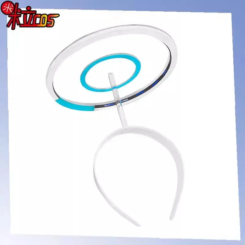 Game Blue Archive Ushio Noa Cosplay Prop Headwear Halo Earphone Cosplay Costume Women Men Halloween Role Play Cos