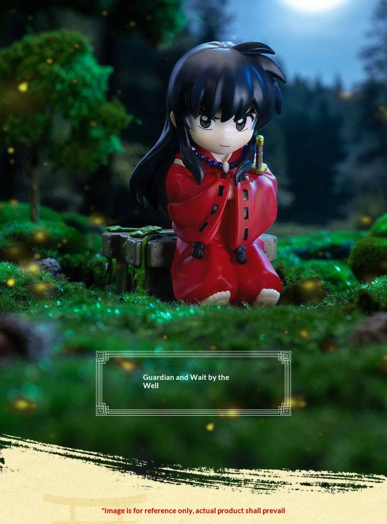 Original POPMART Inuyasha Warring States Journey Blind Box PVC Anime Actionfigur Sesshomaru Sammlerstück Desktop-Dekoration Geschenk – Detail 14
