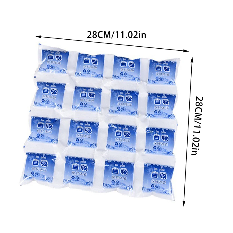2026NEW Reusable Self-Chilling Ice Pack, Absorbent Gel for Food Preservation & Beverage Cooling, Multi-Use Cold Compress Therapy