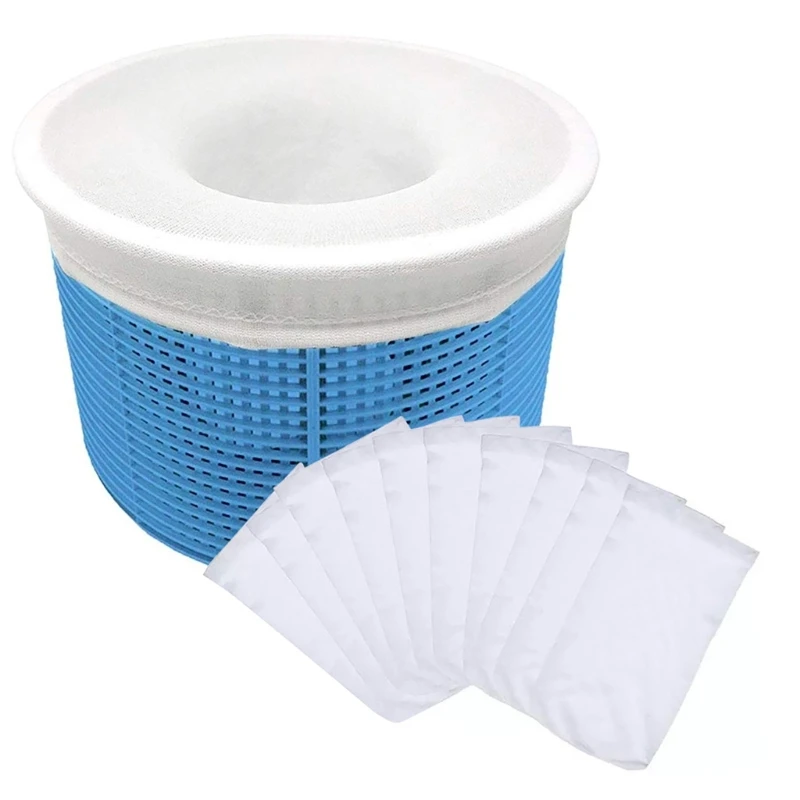 Skimmer Basket Sock Replacement Ultrafines Mesh Screen Sock Nylon Pool Filter Sock for Inground & Above Ground Pools