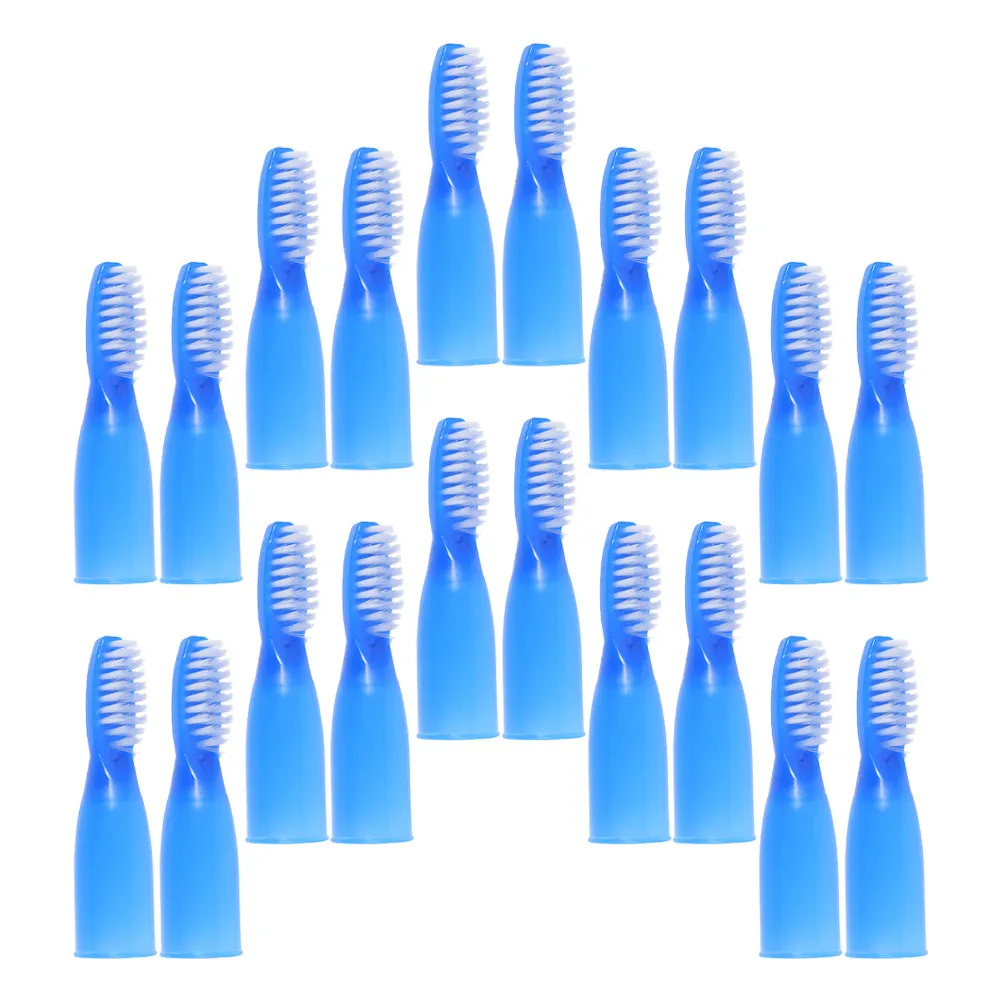 20Pcs Mini Prison Toothbrush Soft Bristles Short Handle Safety Design Prevent Self-Harm Oral Hygiene Tool for Detention Centers