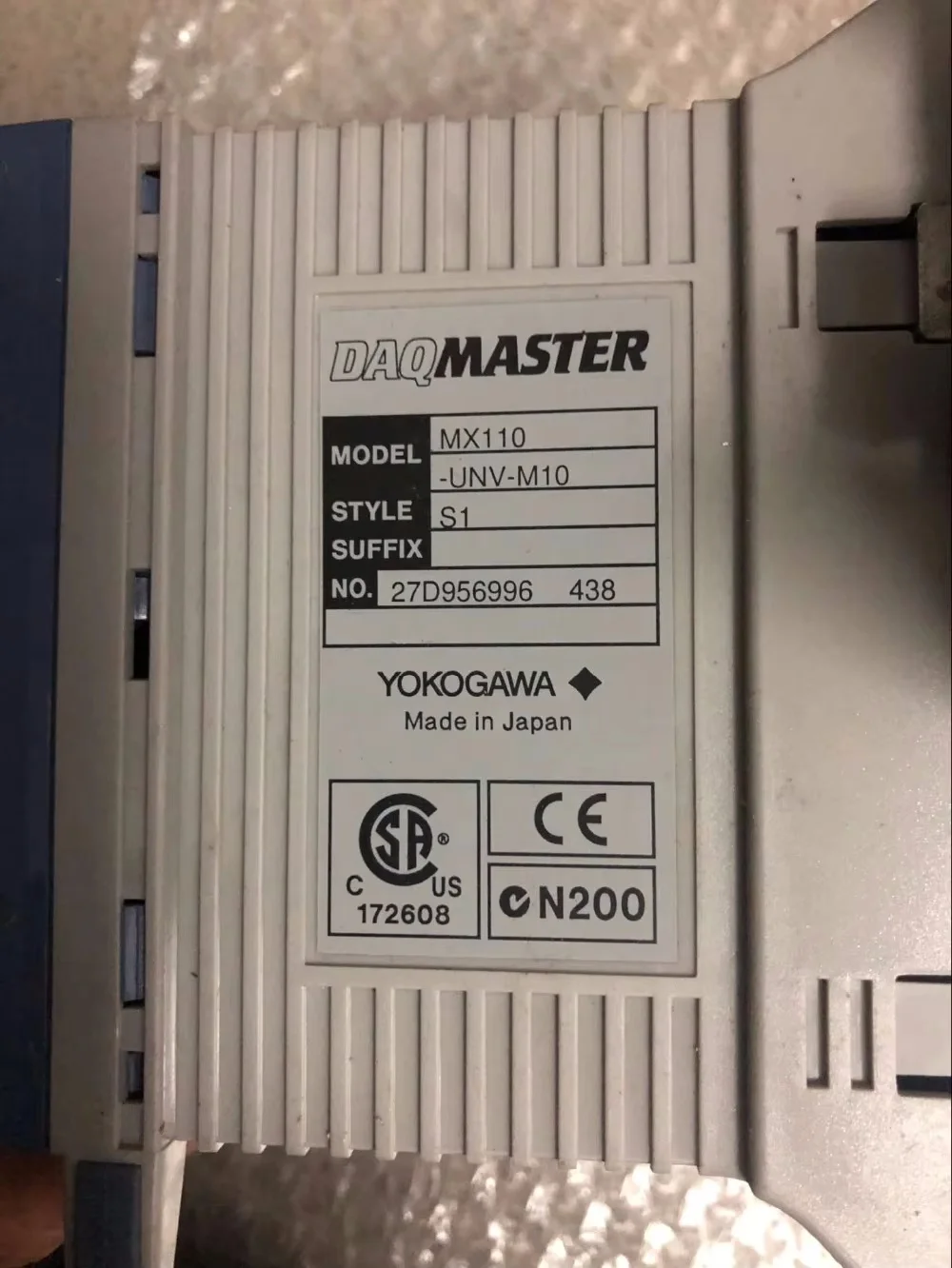 وحدة الإدخال الرئيسية MX110-UNV-M10 DAQ المستخدمة في حالة جيدة #3