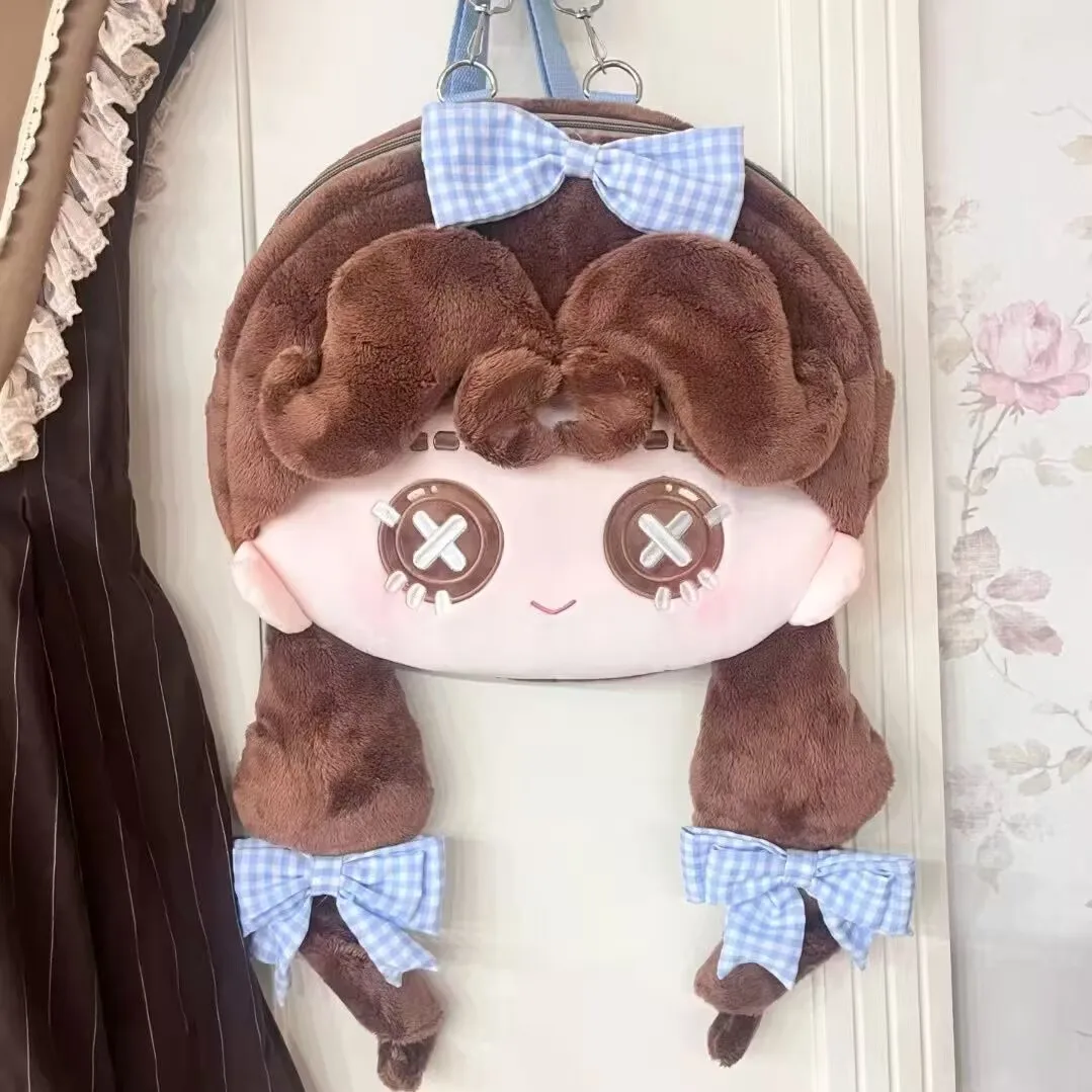 Anime Identity V Little Girl Memory Lovely Plush 40cm Campus Zipper Backpack Cosplay Shoulder Bag Game Gift