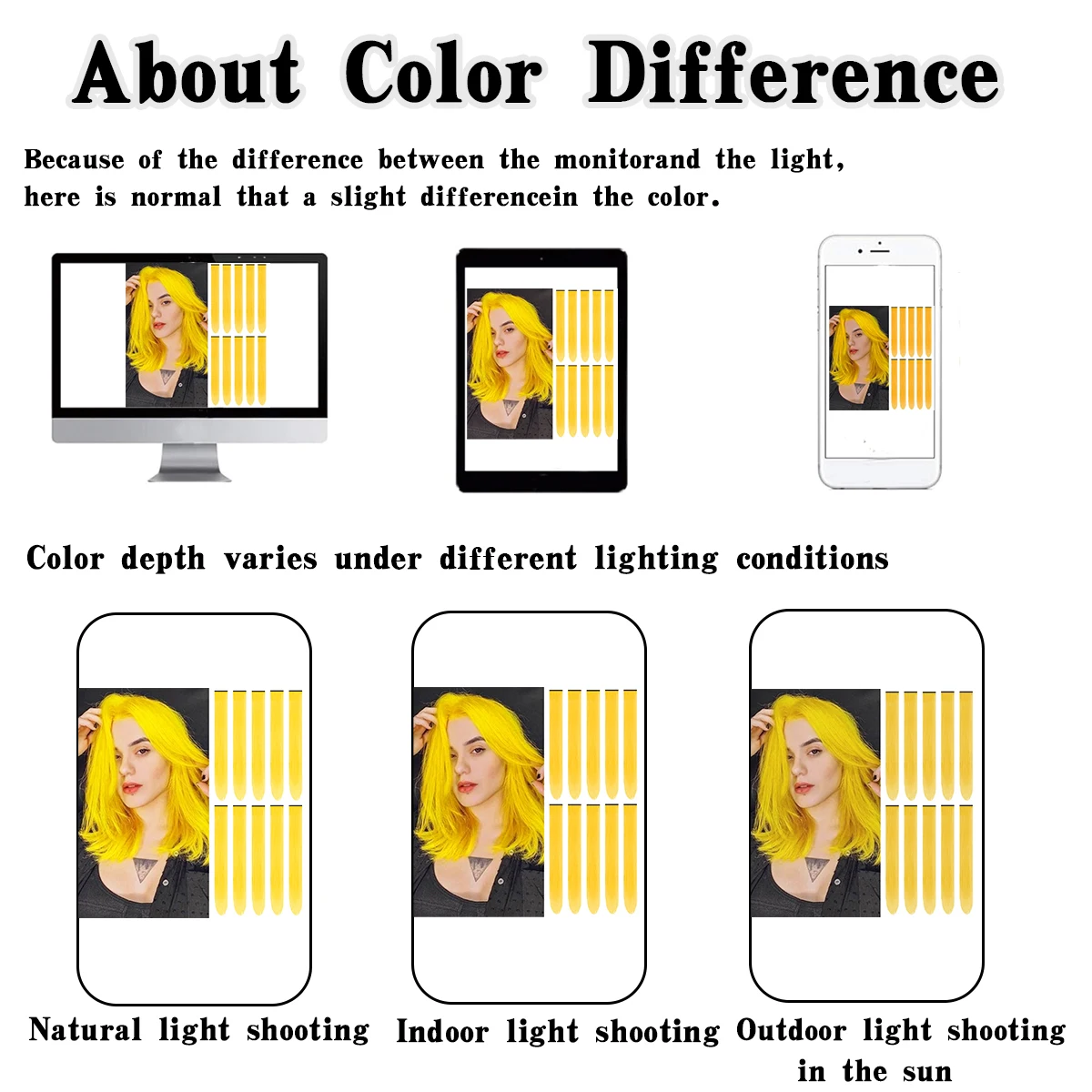 وصلة شعر ملونة بطول 22 بوصة بمشبك في وصلة شعر للنساء والفتيات والأطفال قطعة شعر صناعية لحفلات الهالوين