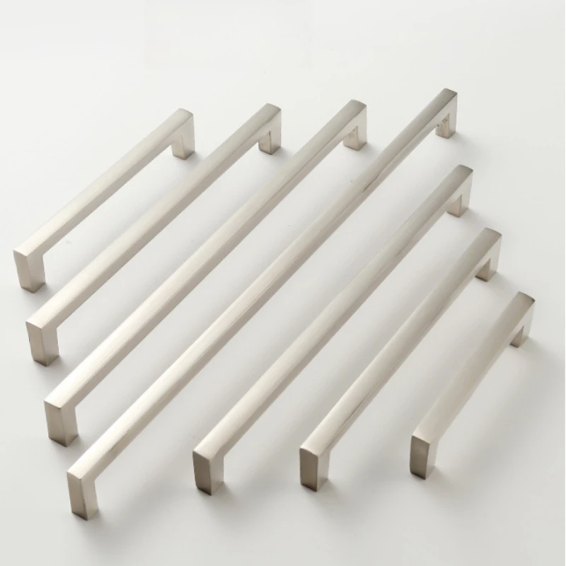 مقابض الخزانة مقابض أبواب المطبخ مقابض الأدراج سبائك الألومنيوم مقابض باب خزانة الملابس نحى الأجهزة الطراز الحديث