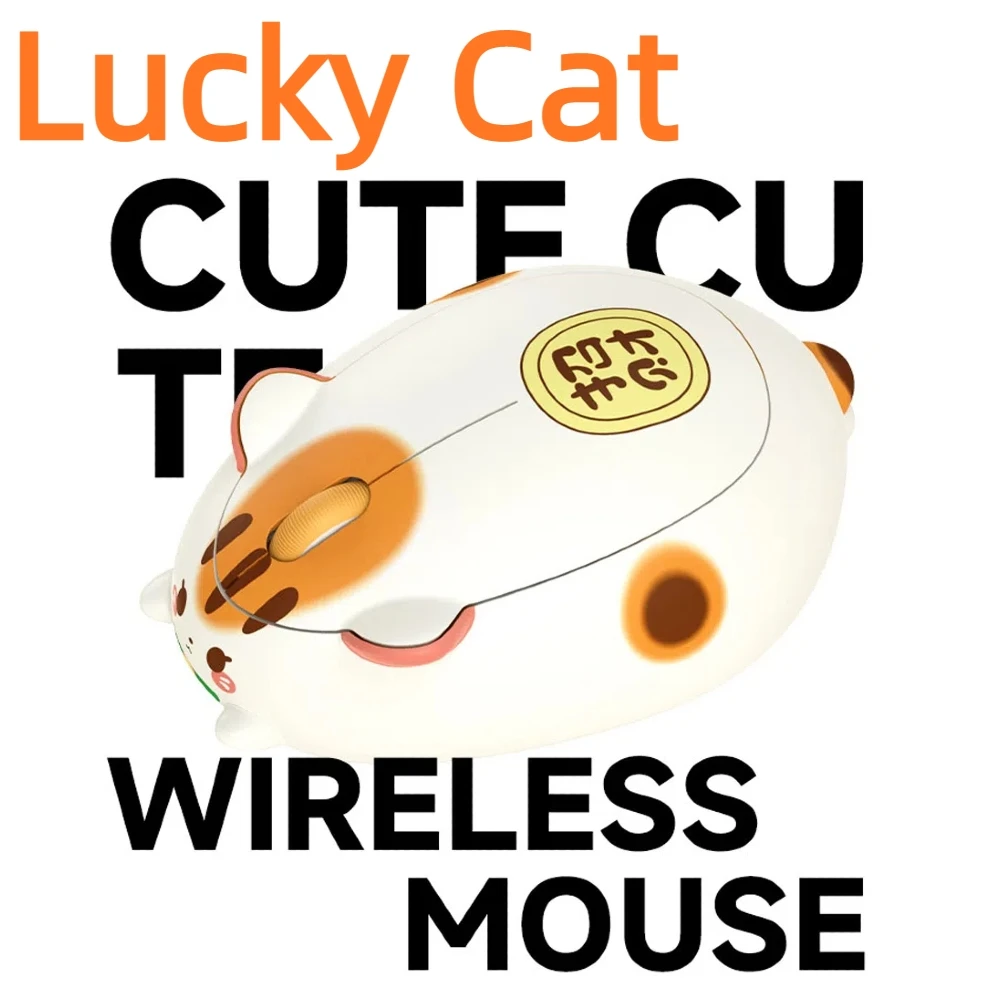 Cute Wireless 2.4G Portable Mute Mouse Cartoon Pets Design Ergonomic Optical Desktop Laptop Gaming Mice For Child Girls Gifts