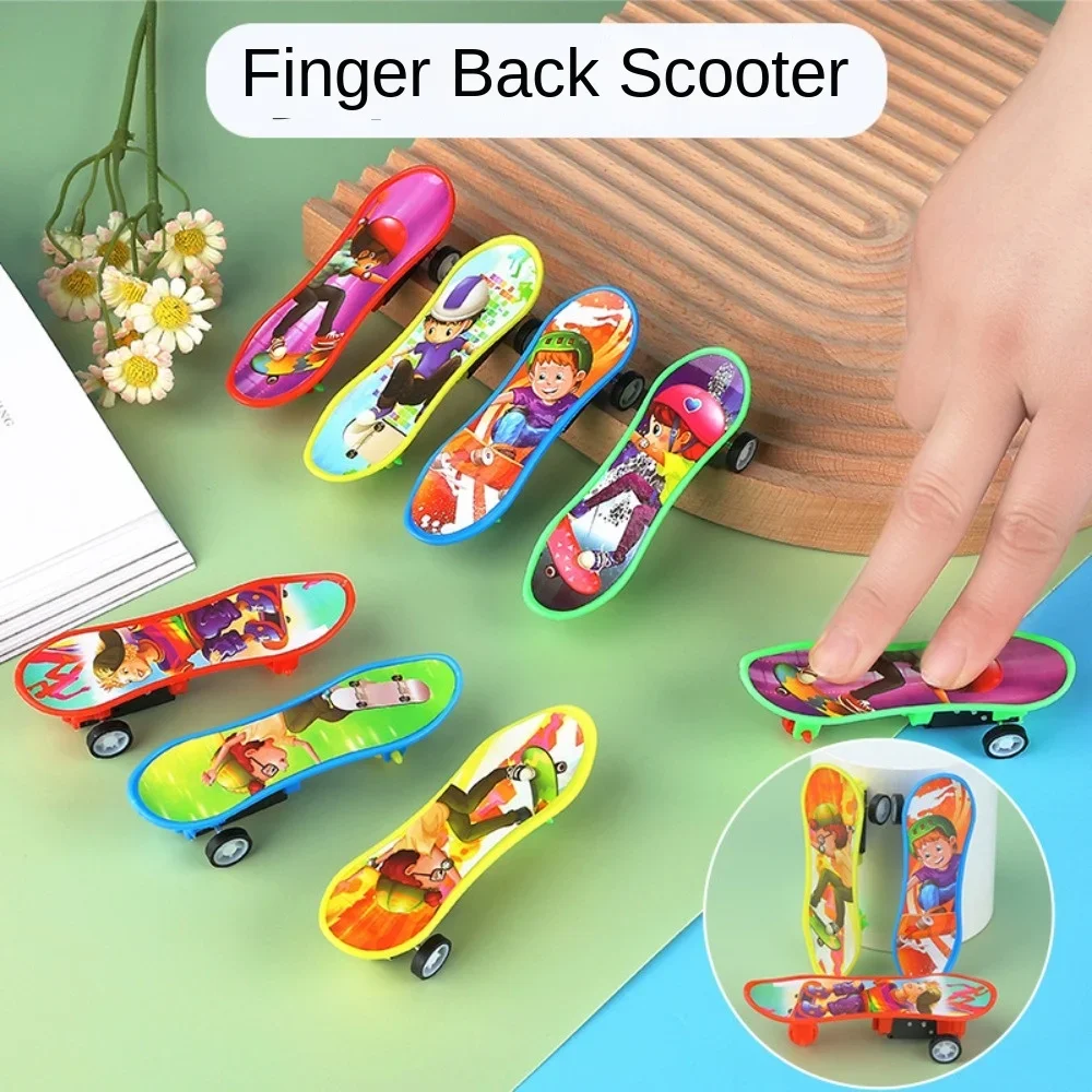 12/24/36 Pcs Fun Cartoon Pull Back Scooter Children’s Birthday Party Baby Shower Gift Souvenir, Christmas Carnival Kids Gift