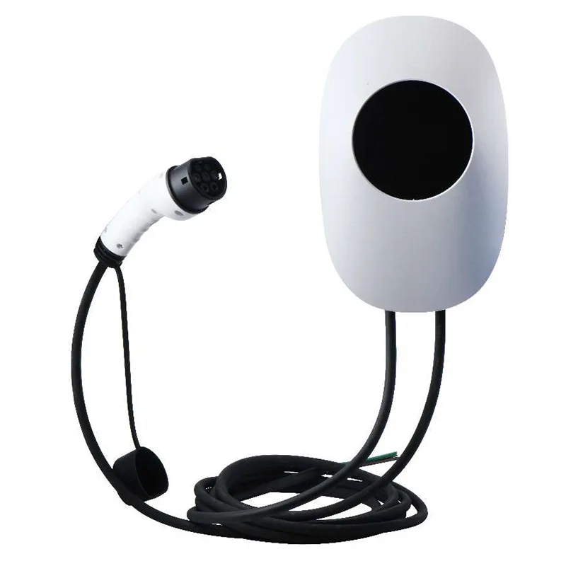 Pile de chargement de voiture, pile de charge commerciale AC nouvelle énergie, plug and play/APP/opération 5 mètres