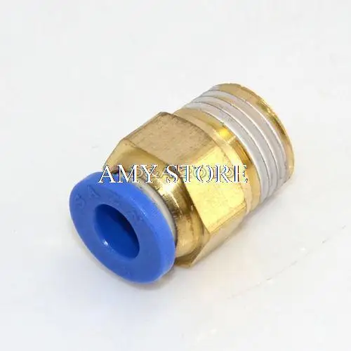 Pneumatic ONE Push to Connect Straight Male Threaded 1/4