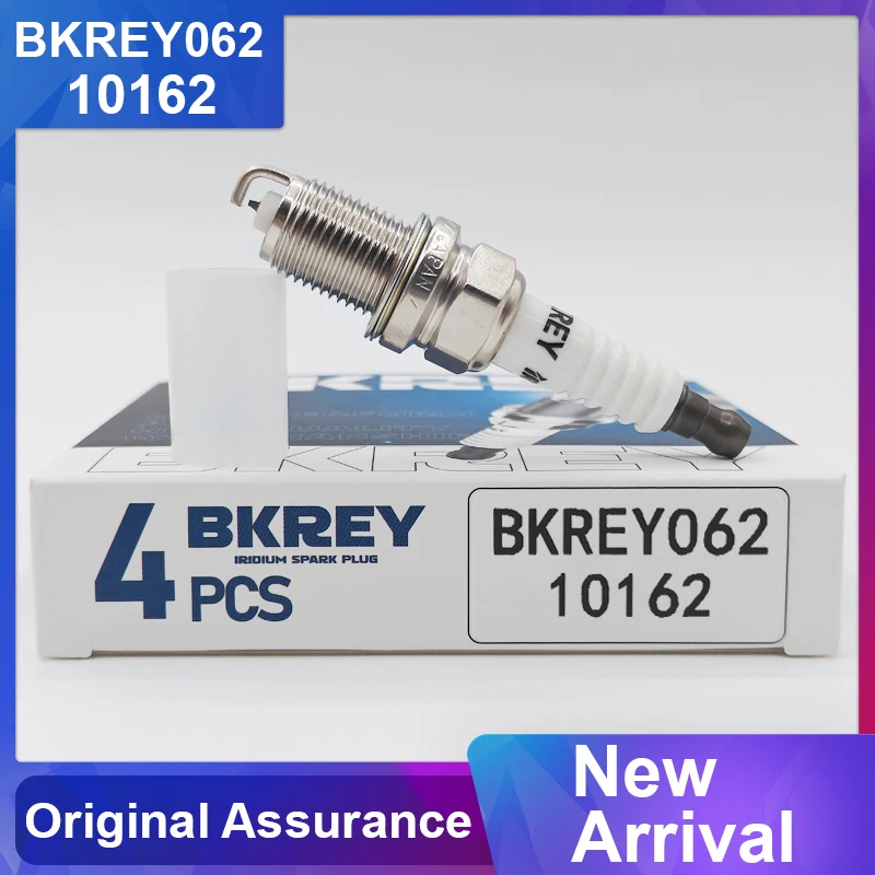 4/20pcs 101000062AB PZFR5D-11 7968 Spark Plug for VW Volkswagen Jetta Passat Golf 2.0L 2.8L For BKREY062 10162 Car Candle