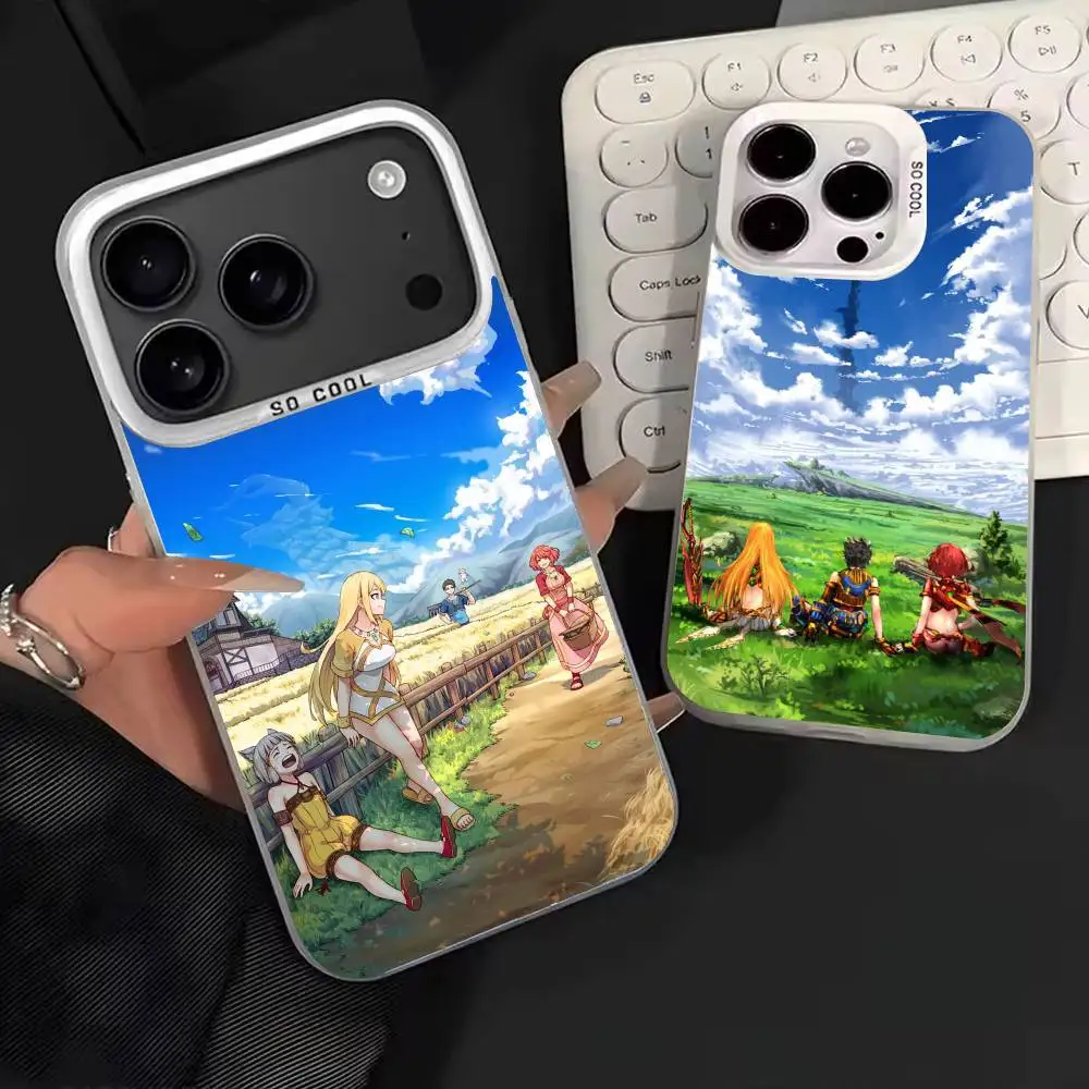 Чехол для телефона Game X-Xenoblade Chronicles 2 для iPhone 17, 16, 15, 14, 13, 12, 11, Mini, Pro, E, MAX, матовый, ударопрочный.