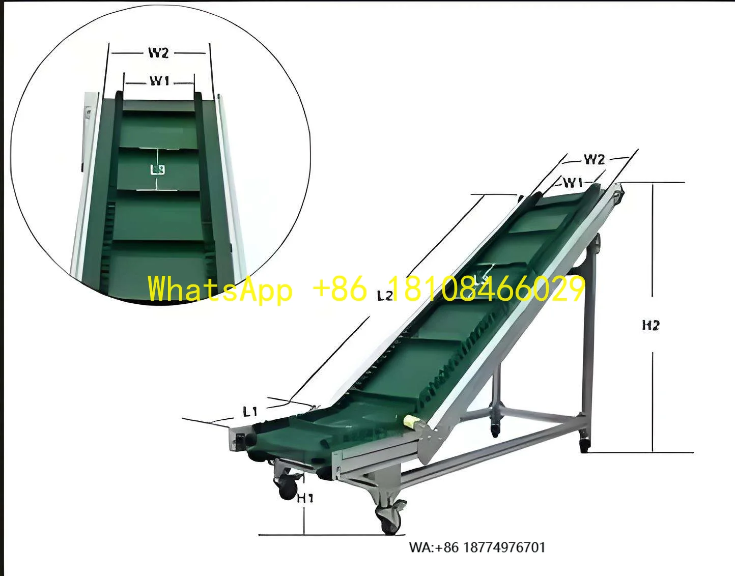 

Efficient Stainless Steel Conveyors Manufacturer Belt Conveyor Machine Warehouse Belting Mobile Belt Conveyor System