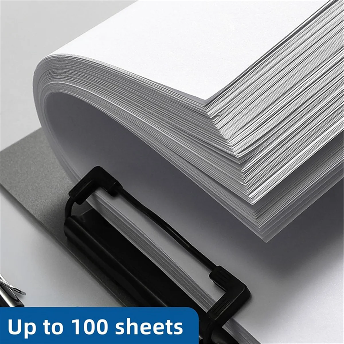 Dual Clip Clipboard Folder, 6-Pack A4 Foldable Clipboard Folder Flip Writing Pad for School Office