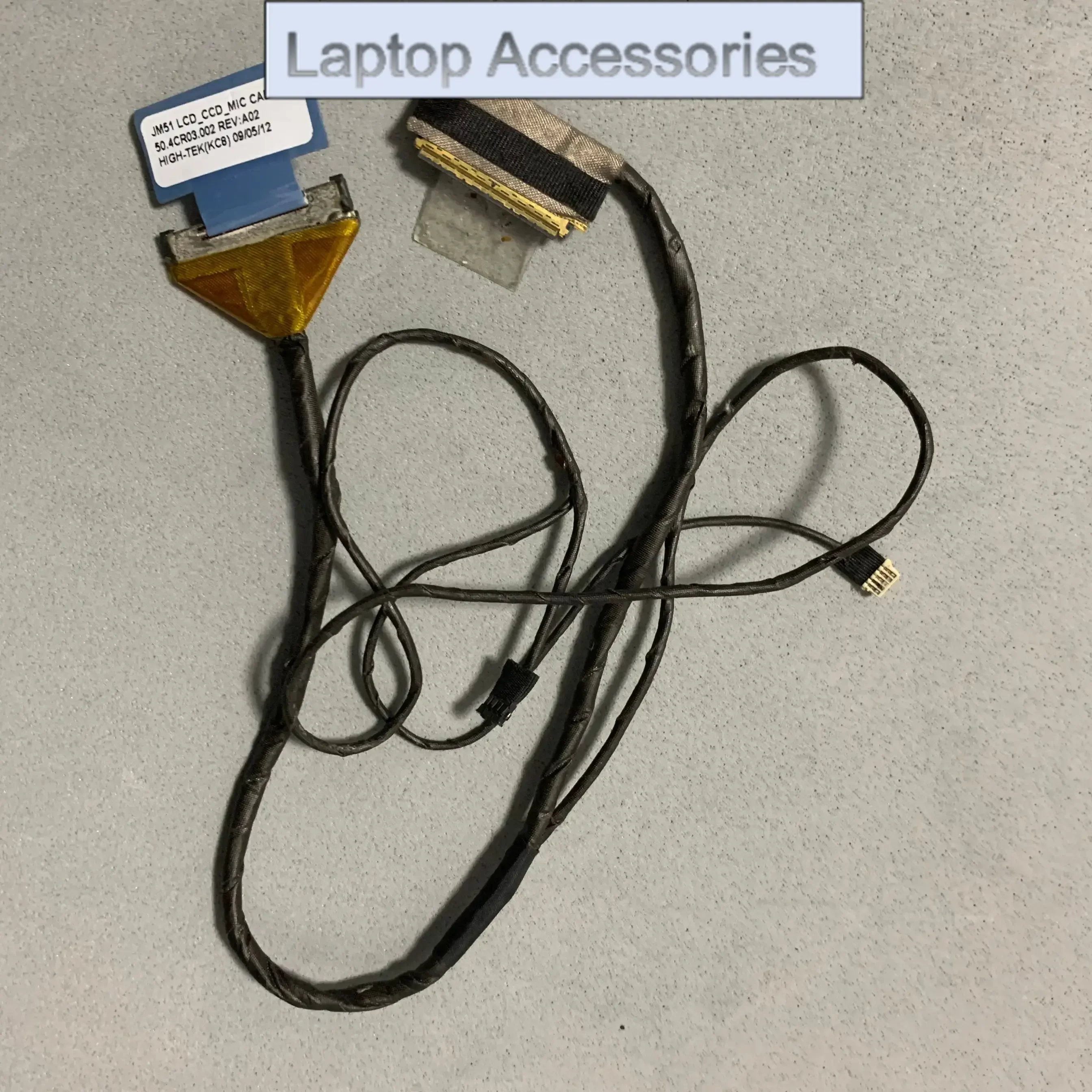 Cable LCD usado para Acer 5810 5810T 5810TZ 5810Z JM51 50.4CR03.022 50.4CR03.012 50.4CR03.002 pantalla LVDS cinta flexible de vídeo