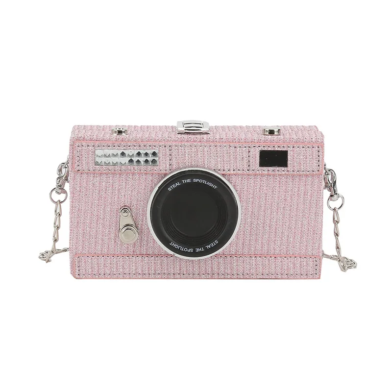 

Personalized and creative camera bag, new 2025 trend single shoulder chain bag, crossbody box bag