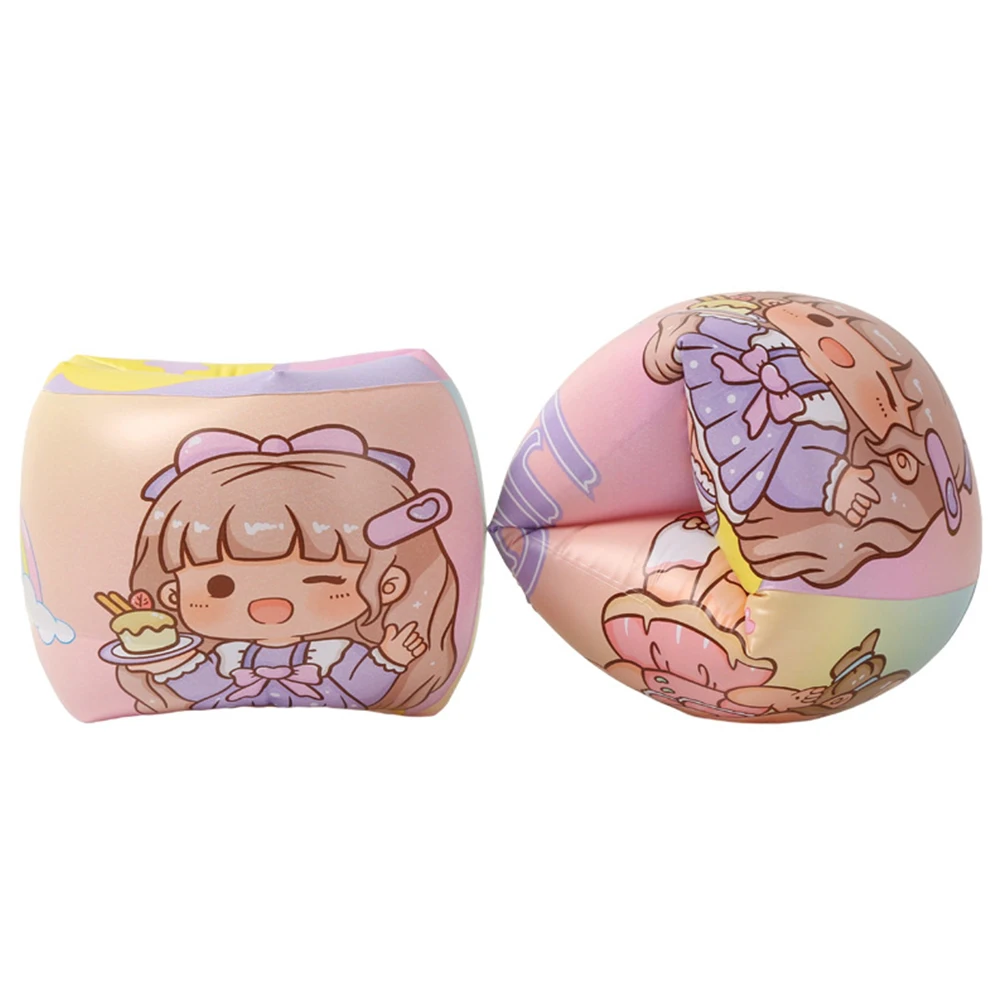 귀여운 팔튜브, 풍선 수영장 튜브, 팔 밴드, PVC 수영 팔튜브 링, 어린이, 유아 및 성인에게 안전함