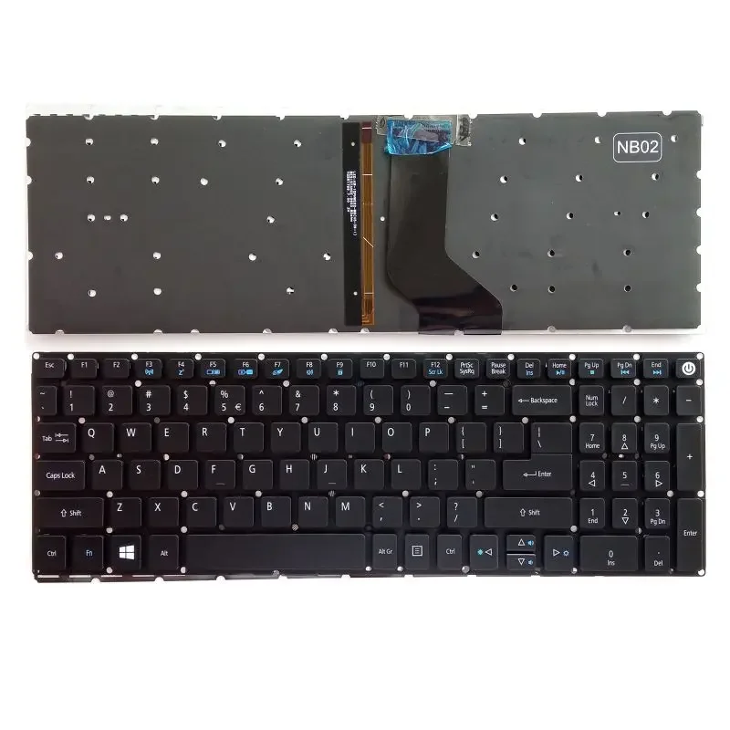Teclado para Portátil Acer Aspire ES1-523 ES1-524 ES1-533 ES1-572 T N16C1 (EE. UU.)
