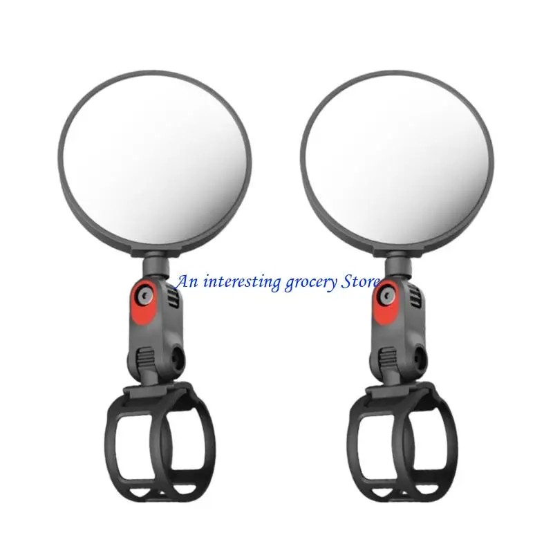 652D Stable Metal Rear Mirror For Bikes And Scooters Customizable Viewing Angles