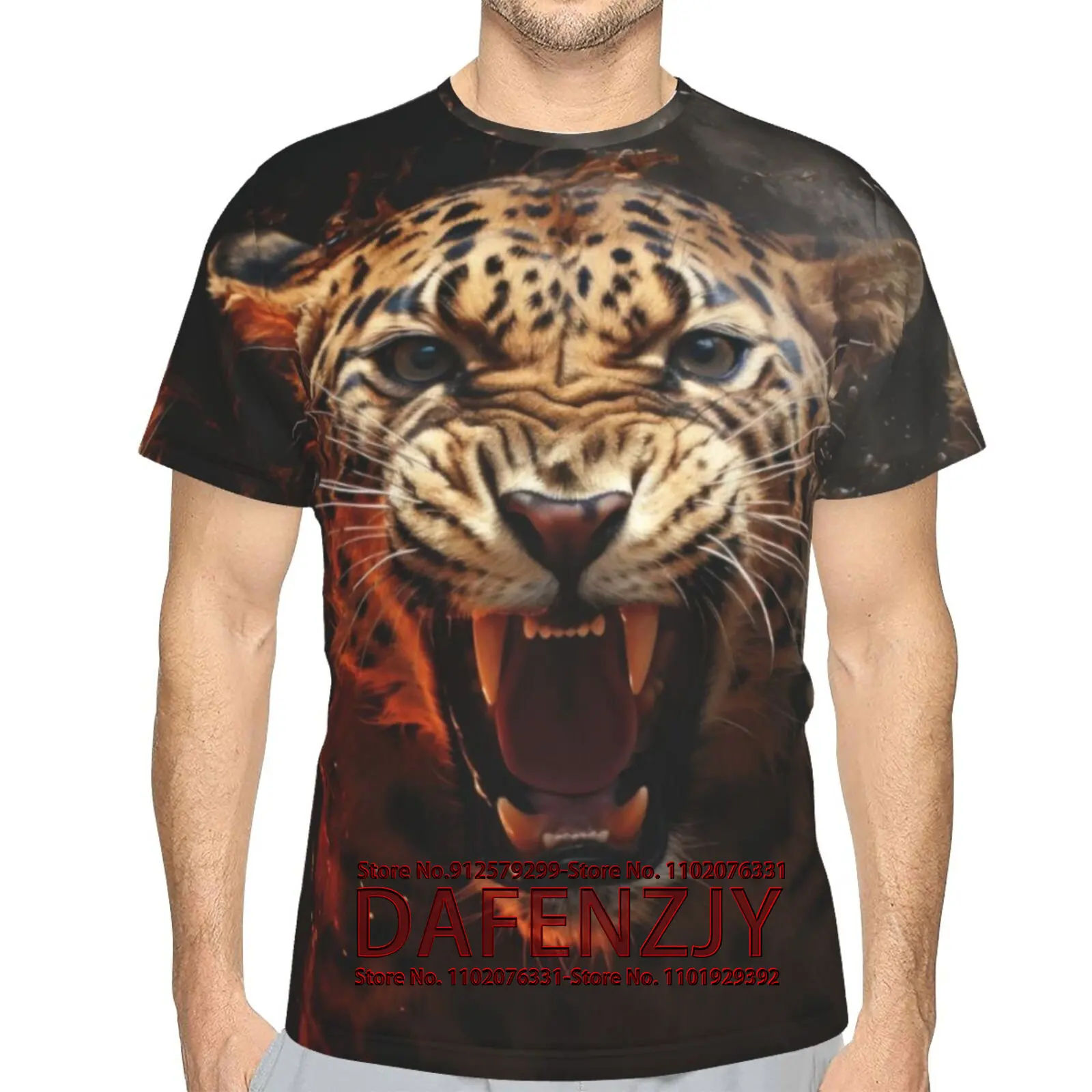 

Баскетбольные футболки для мужчин и женщин, футболки с 3D принтом льва, леопардовые футболки с короткими рукавами и графикой