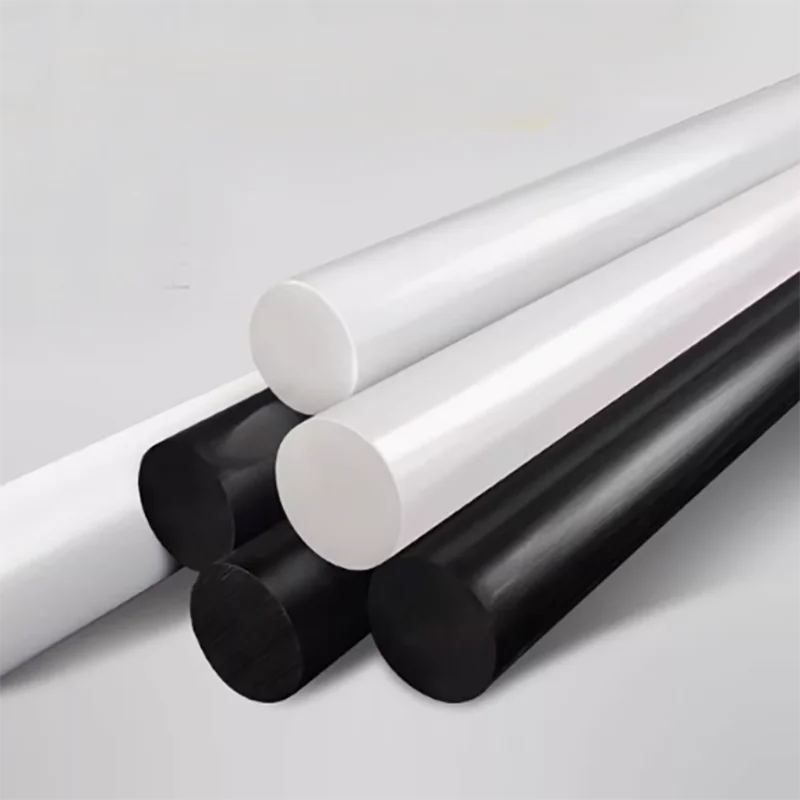Black Plastic PVC Round Rod Bar Diameter 8mm To 200mm - zdjęcie 1