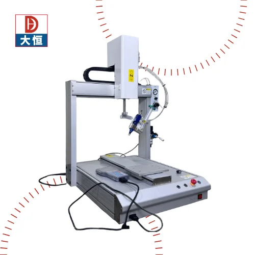 

Semi-Automatic High-Speed Epoxy Resin Polyurethane UV Desktop Gluing Sealing Machine Single Component Glue Dispenser