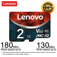 Original Lenovo 2TB Micro TF SD Card Memory Card TF/SD 128GB 256GB 512GB Mini Memory Card Class10 For Camera/Phone 2024 NEW