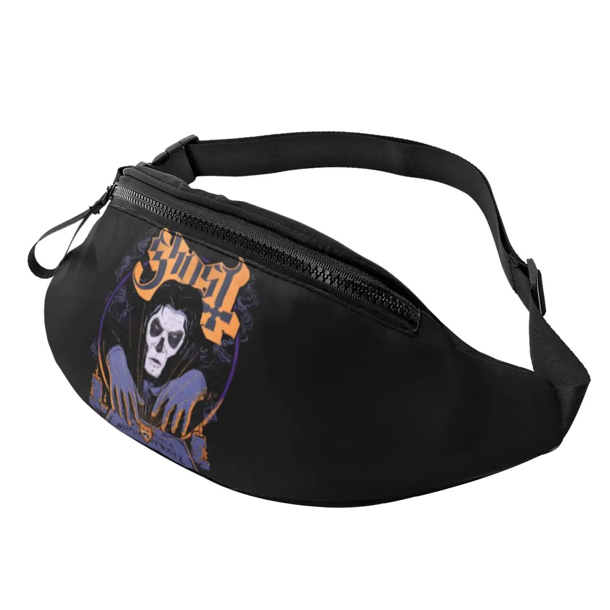 

Custom Vintage G-Ghosts Rock Fanny Bag Punk Crossbody Waist Pack Men Women Running Phone Money Pouch