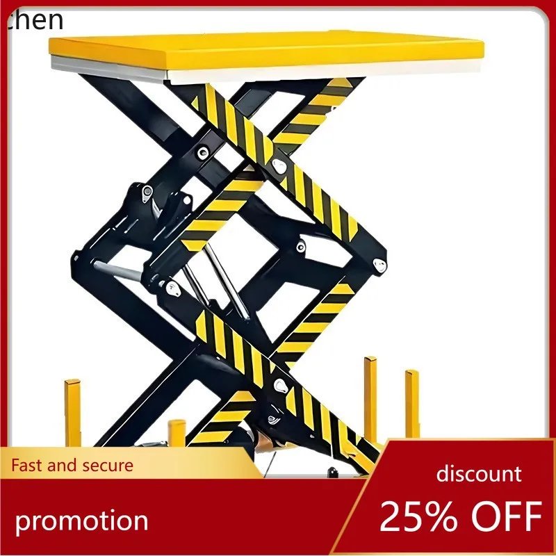 YFY  fixed hydraulic lift platform, small electric lift, warehouse loading and unloading scissor lift