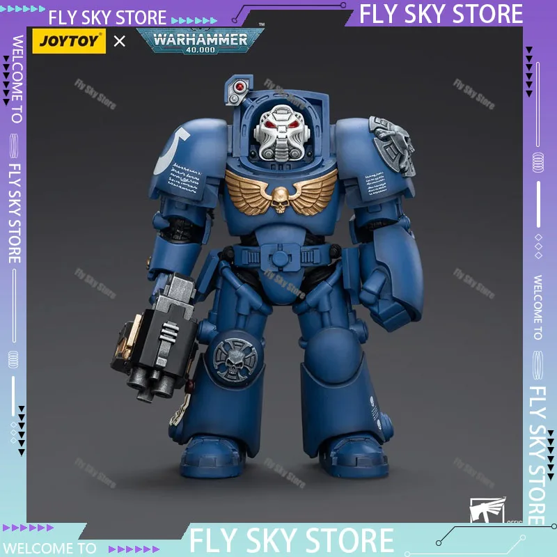 

JOYTOY Warhammer 1/18 Action Figure 40K Terminator Squad with Terminator with Storm Bolter Model Terminator with Assault Cannon
