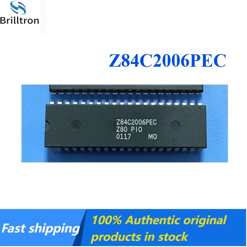5-20PCS Z84C2006PEC Z80-PIO Microprocessor IC DIP40 Brand New Original in Stock , Fast Shipping.