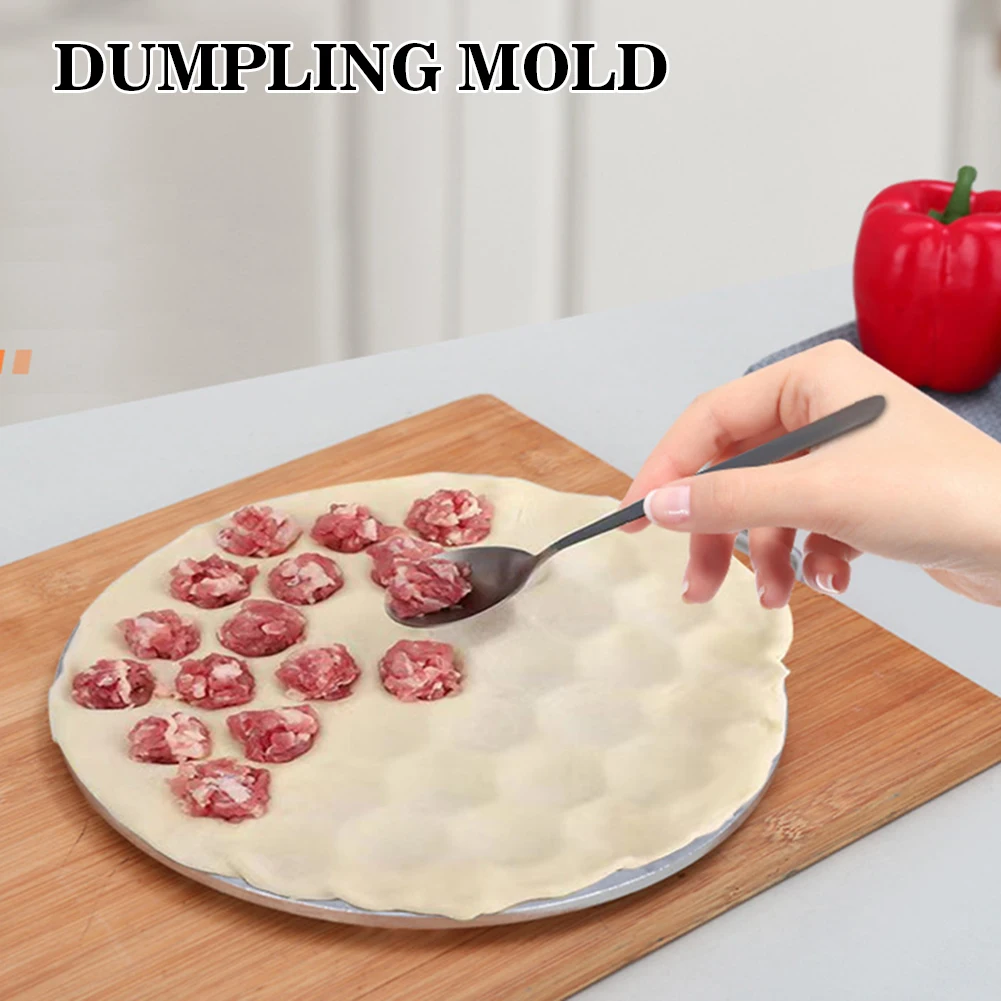 

Aluminum Alloy 37-Hole Dumpling Press Russian Style Easy-Clean Lazy Kitchen Tool for Fast Dumpling Making