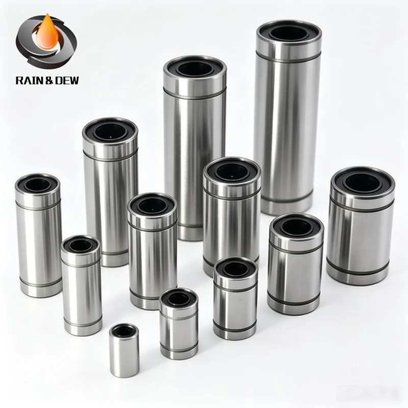 2/10PCS Linear Ball Bearings LM3 LM4 LM5 LM6 LM8 LM10 LM12 LM13 LM16 LM20 UU 3mm 4mm 5mm 6mm 8mm 10mm 12mm CNC 3D Printer Parts