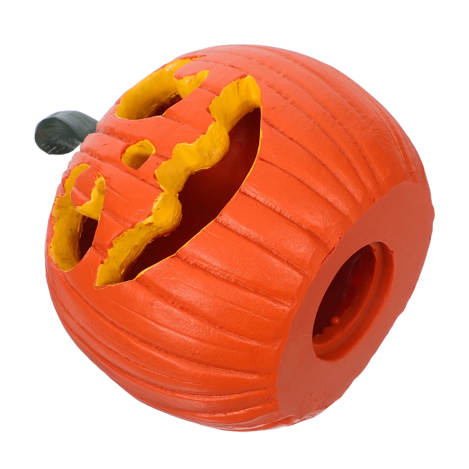

Halloween Pumpkin Decor Resin Statue Artificial Jack Lantern Decoration