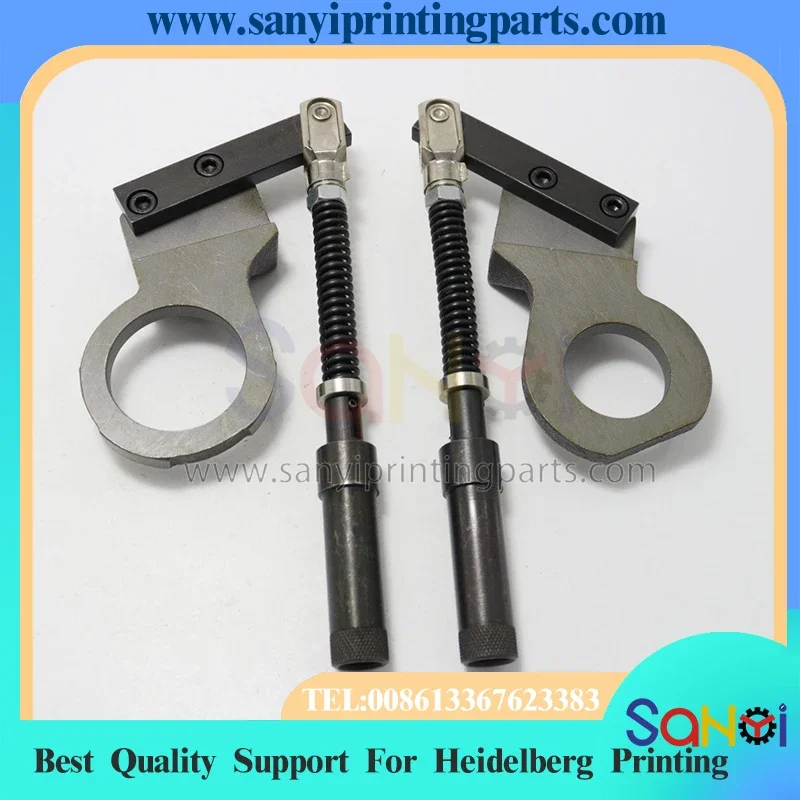 Migliore qualità 1 Set OS 71.010.310 e DS 71.010.308 Supporto staffa a rullo intermedio per parti di macchine Heidelberg SM102 CD102