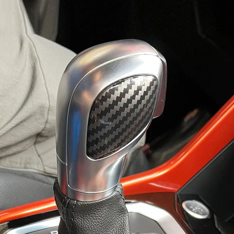 Car Auto Center Gear Shift Knob Trim For VW Golf 6 Jetta MK6 Golf 7 GTI MK7 Passat B7 CC Tiguan 5N Sharan 7N For Seat Alhambra