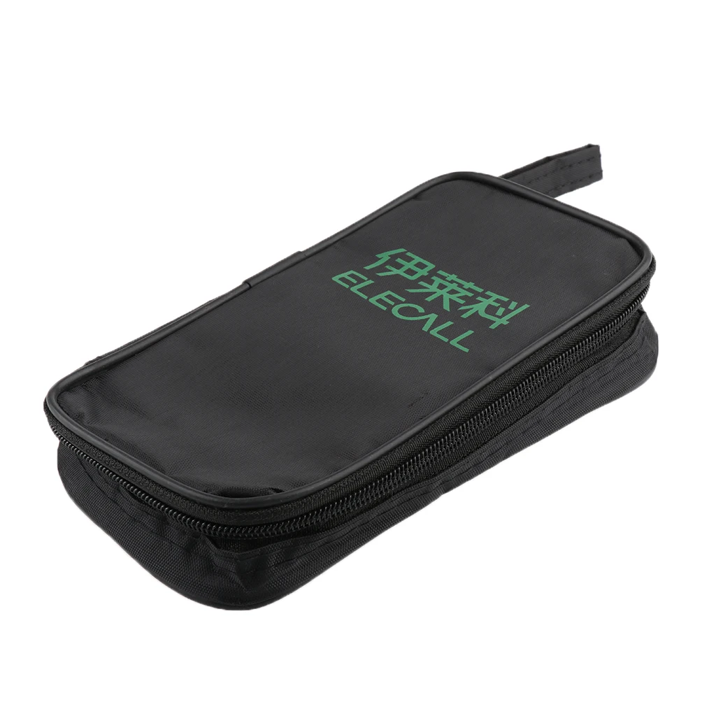 High-quality Durable Nylon Multimeter Storage Pouch Zippered Bag for EM33D EM33A and Other Testers