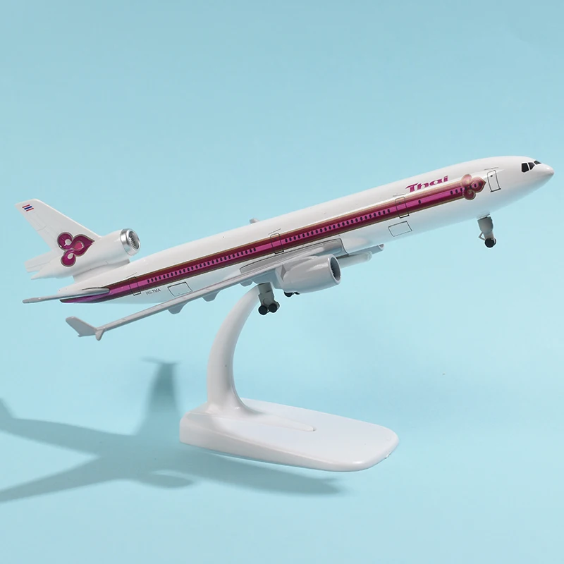جيسون توتو 20 سنتيمتر تاي ماكدونيل دوغلاس MD-11 طائرة نموذج طائرة نموذج طائرة دييكاست طائرات معدنية جمع الهدايا #4
