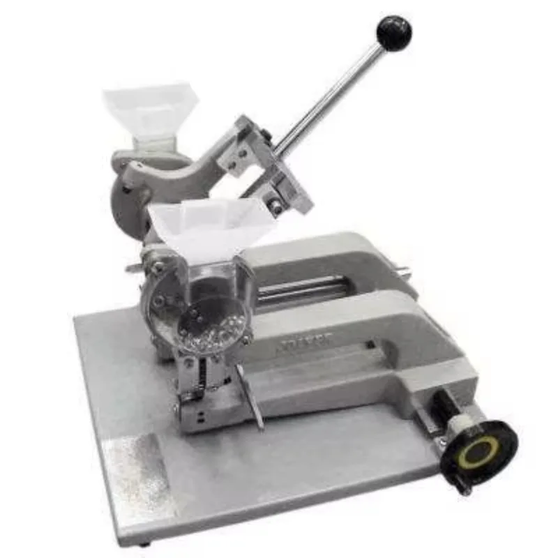 Manual Eyeleting hine Double Head Long Arm Eyelet Grommet Puncher For Curtains Paper Bags