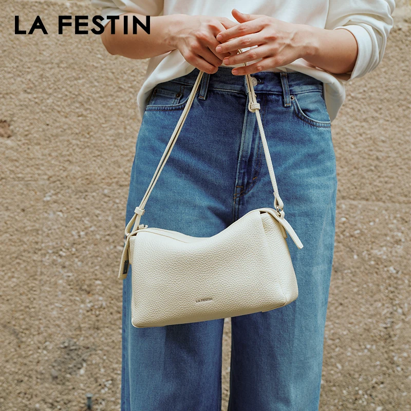 

Оригинальная Брендовая женская сумка LA фестиn, новинка 2024, сумка на плечо, сумки через плечо, модные дизайнерские дамские сумочки