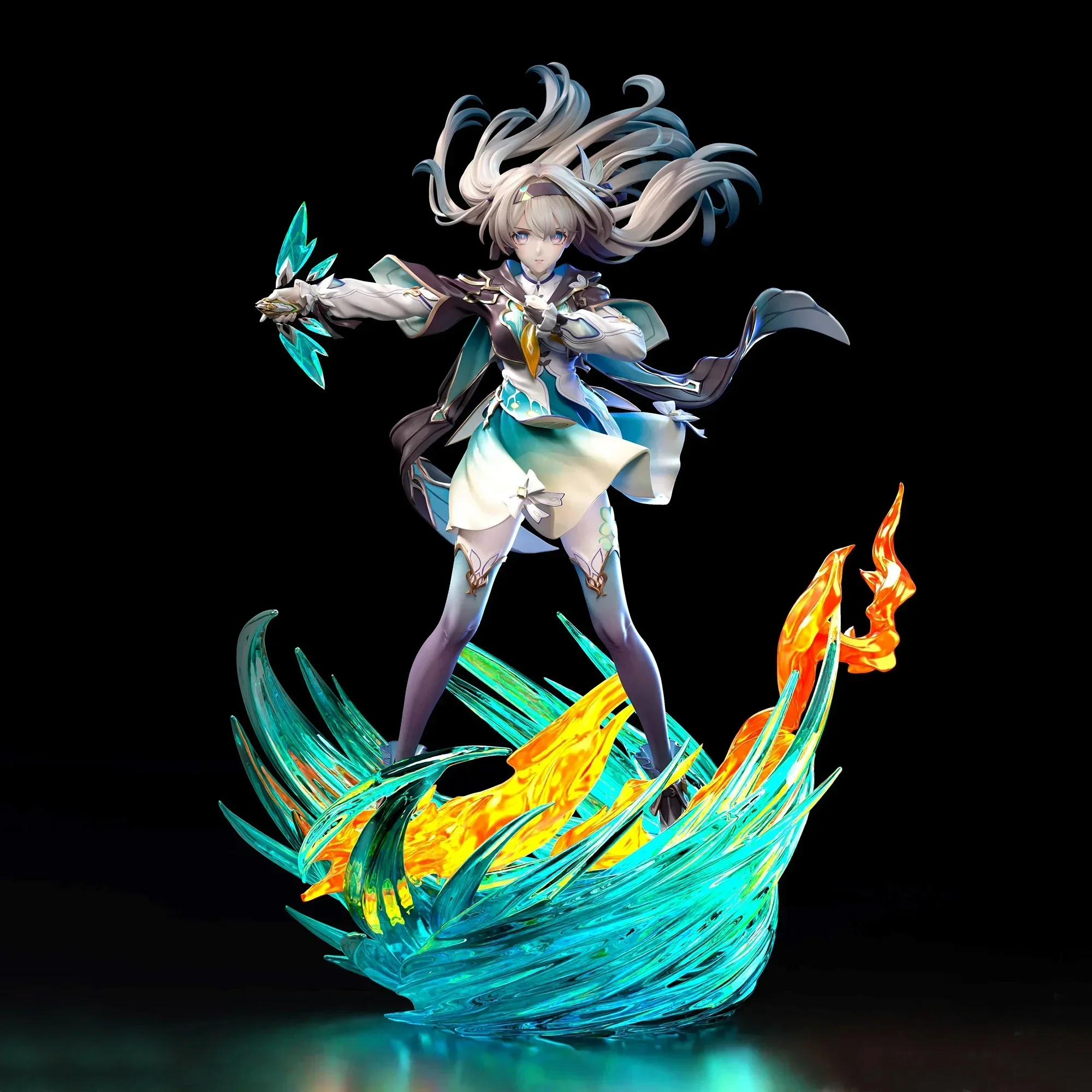 36cm Honkai Star Rail Firefly Anime Girl Figure Huang Quan/Acheron Action Figure GK Game Statue Adult Sexy Model Doll Toys Gifts