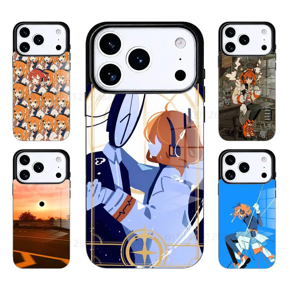 Cute A-Adachi R-Rei Phone Case For iPhone 17 Air 16 15 14 13 12 11 Pro PROMax Plus Mini Magsafes Wireless Charging Cover
