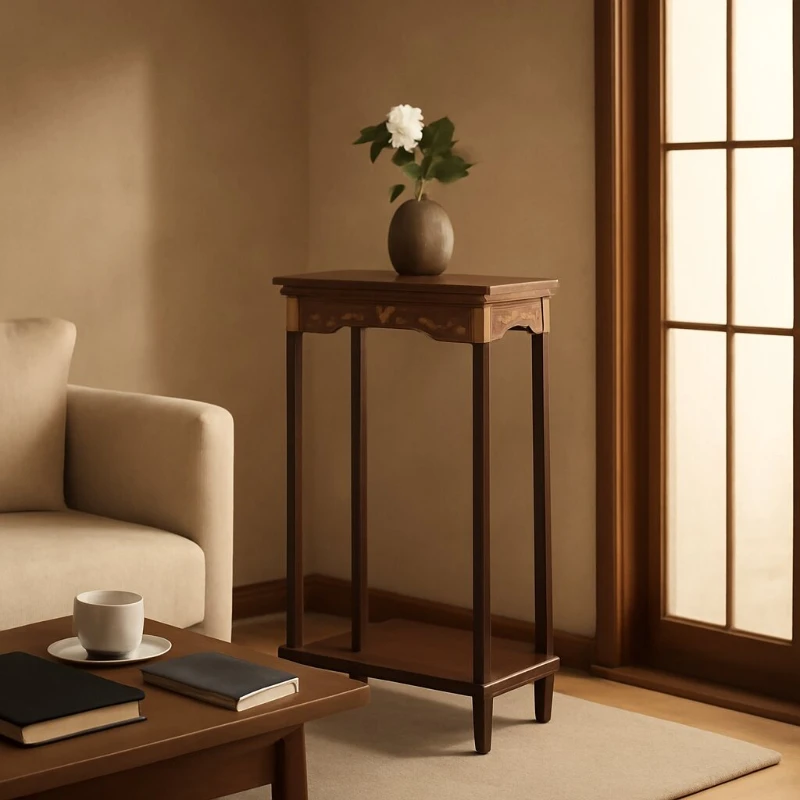 

Chinese Style Multi-Layer Wooden Plant Stand Floor Standing Flower Pot Rack Indoor Succulent Holder for Living Room