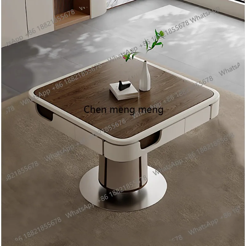 

New mahjong machine, fully automatic household, integrated silent mahjong machine, dining table, integrated