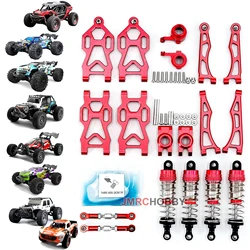 Aluminum Alloy Suspension Arm Wheel Seat Steering Cup Set Upgrade Metal Parts Accessories For SCY RC Car 16101 16102Pro 16103